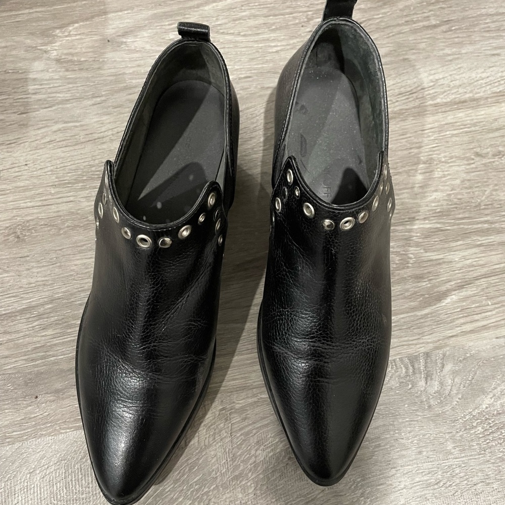 Rebecca Minkoff black leather booties - Picture 5 of 9
